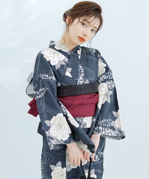 DITA | 1人で着られる浴衣5点セット 和歌山染工日本染め（ゆかた