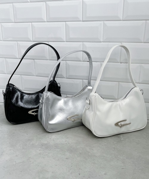 a2o アーマーショルダーバッグ シルバー a2o アーマーショルダーバッグ シルバー a2o】アーマーショルダー