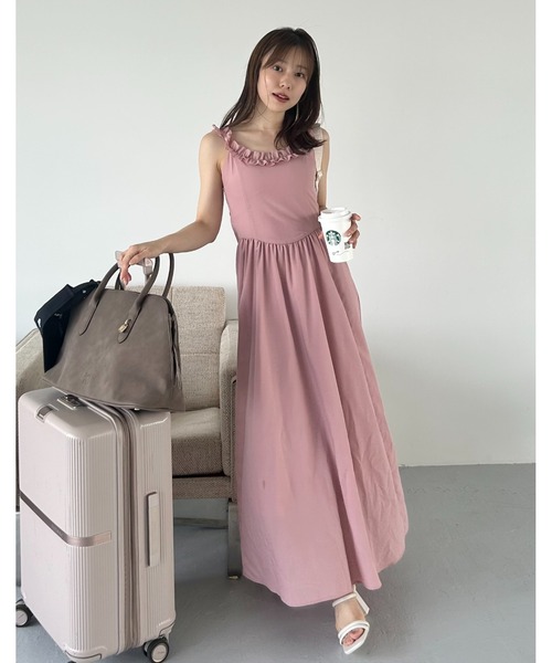 snidelワンピース SNIDEL | 【WEB限定】バックデザインワンピース - Buyee, an