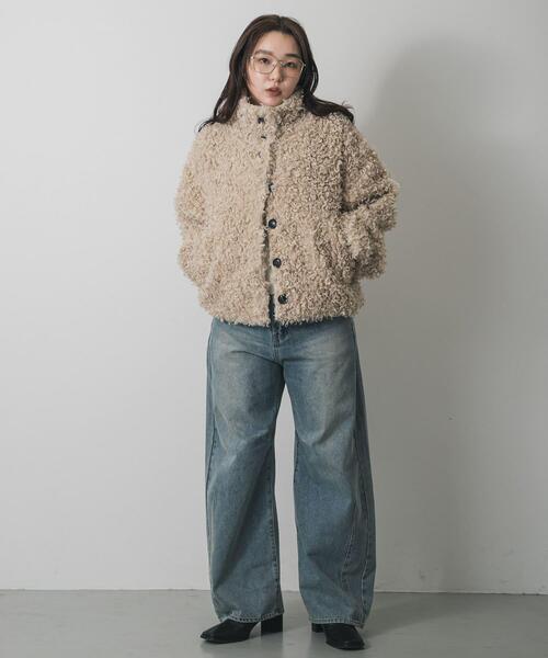 SENSE OF PLACE BY URBAN RESEARCH | プードルファーミドルジャケット