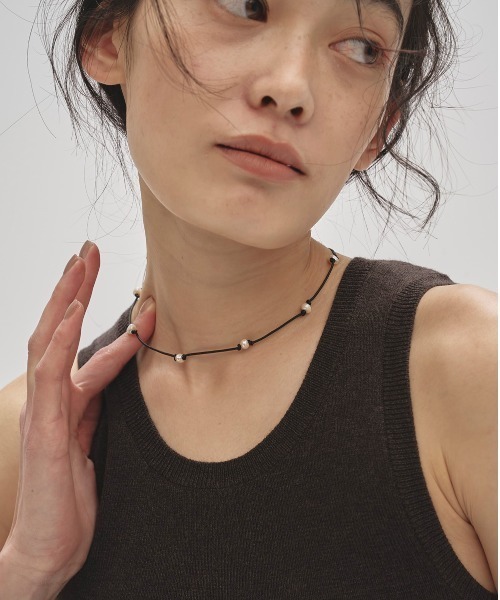新品Todayful Halterneck Checkjacquard Tops Halterneck Checkjacquard Tops（カットソー/Tシャツ