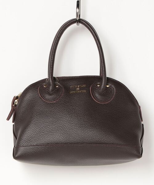 YOUNG&OLSEN EMBOSSED LEATHER HAVERSACK