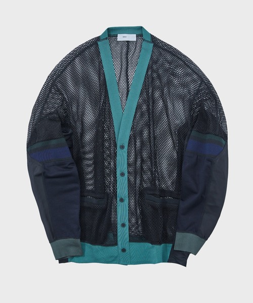 トップス TOGA VIRILIS Mesh jersey cardigan TOGA VIRILIS | Mesh jersey cardigan - Buyee, an Online Proxy