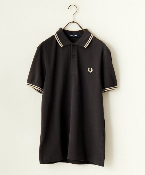 【最終値下げ】ツインティップライン ワンポイントロゴ刺繍ポロシャツ M3600 FRED PERRY | [FRED PERRY/フレッドペリー] ツインティップライン ワン