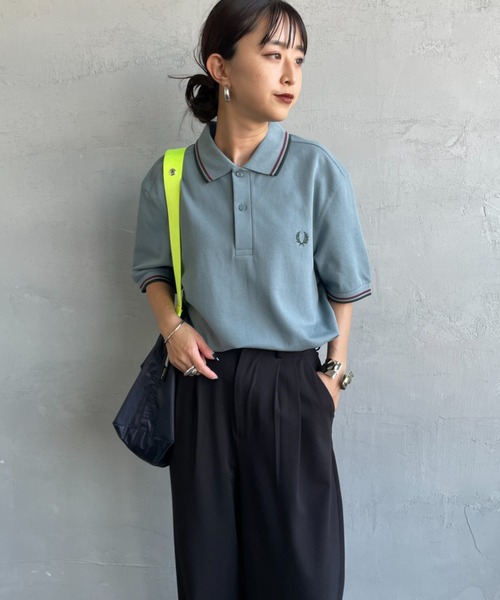 [FRED PERRY/フレッドペリー] ツインティップライン ポロシャツ FRED PERRY | [FRED PERRY/フレッドペリー] ツインティップライン ワン