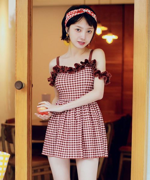 Osyarevo オフショル ペタルフリルワンピース 水着 Buyee An Online Proxy Shopping Service Shop At Zozotown Bot Online
