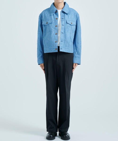 SOSHIOTSUKI/ソウシオオツキ」TIRE DENIM JACKET SOSHIOTSUKI | 【SOSHIOTSUKI/ソウシオオツキ】TIRE DENIM