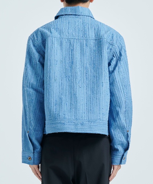 SOSHIOTSUKI | 【SOSHIOTSUKI/ソウシオオツキ】TIRE DENIM JACKET