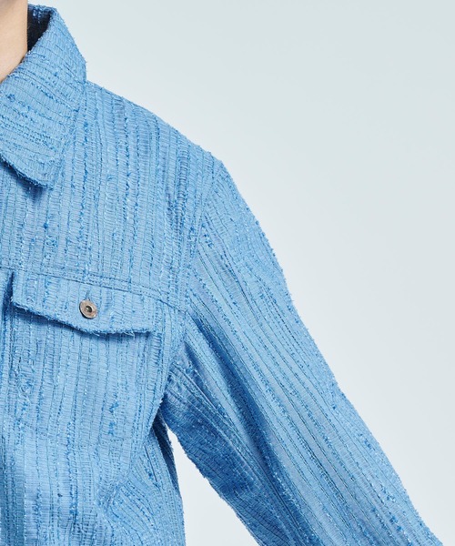 SOSHIOTSUKI | 【SOSHIOTSUKI/ソウシオオツキ】TIRE DENIM JACKET