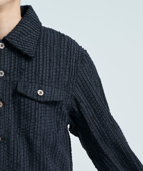 SOSHIOTSUKI/ソウシオオツキ」TIRE DENIM JACKET SOSHIOTSUKI/ソウシオオツキ」TIRE DENIM JACKET