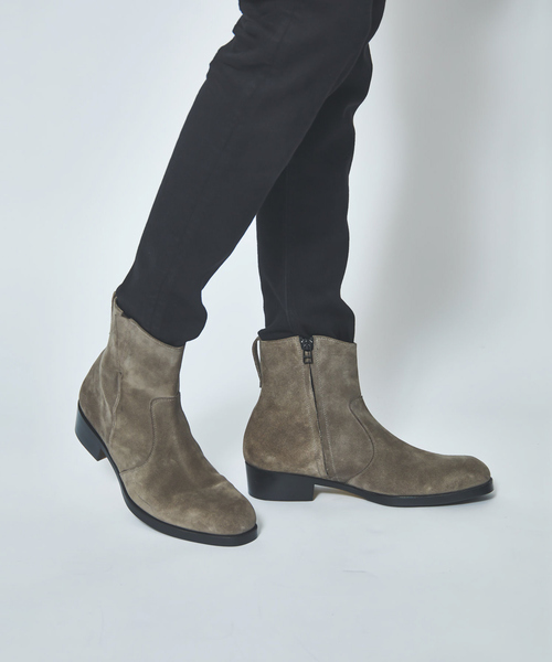 ◾️5351 POUR LES HOMMES ◾️ メンズブーツ 5351 POUR LES HOMMES | サイドゴア ジップ ブーツ - Buyee, an
