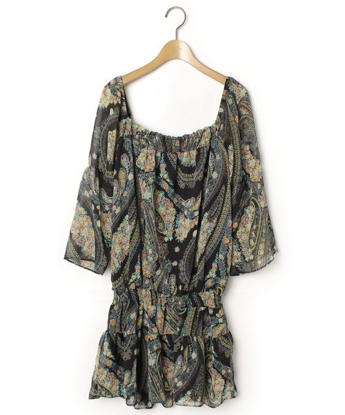 Durer ペイズリー柄半袖ワンピース Buyee An Online Proxy Shopping Service Shop At Zozoused Bot Online