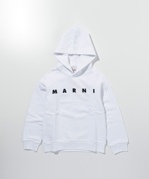 MARNI ◆ ロゴ フーディ Marni Floral Logo Looback Hoodie | Apparel » Buy online now!