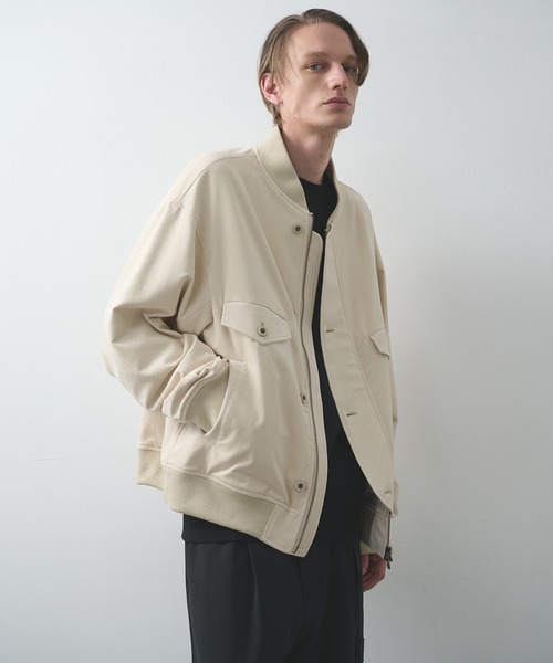 UJOH | 【UJOH HOMME】別注 4 Pockets Zip-up Rib Blouson - Buyee, an