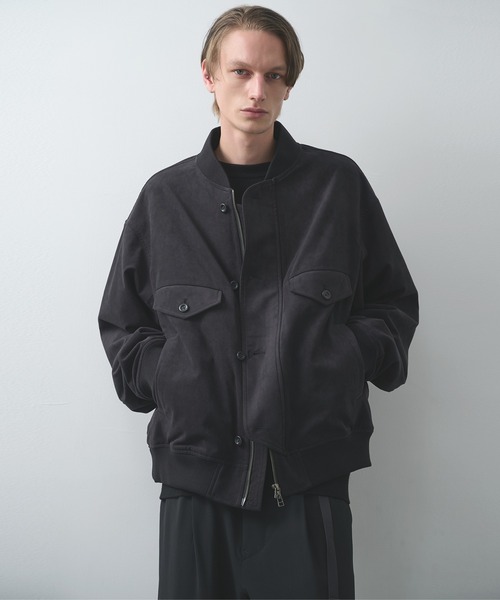 UJOH | 【UJOH HOMME】別注 4 Pockets Zip-up Rib Blouson - Buyee, an