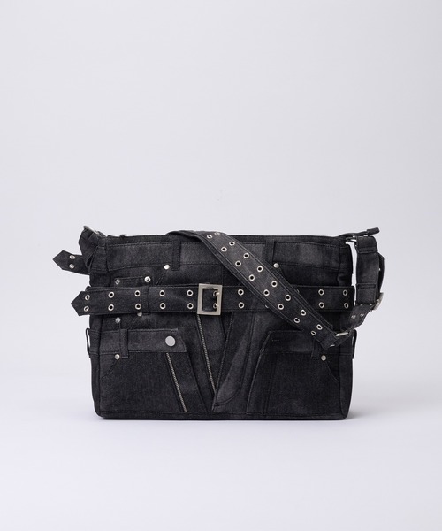 GRANCY | 【GRANCY】Crazy layered denim pants design shoulder bag