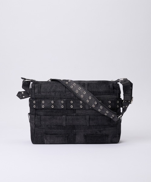 GRANCY | 【GRANCY】Crazy layered denim pants design shoulder bag