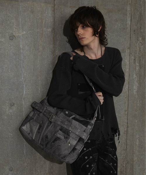 GRANCY | 【GRANCY】Crazy layered denim pants design shoulder bag