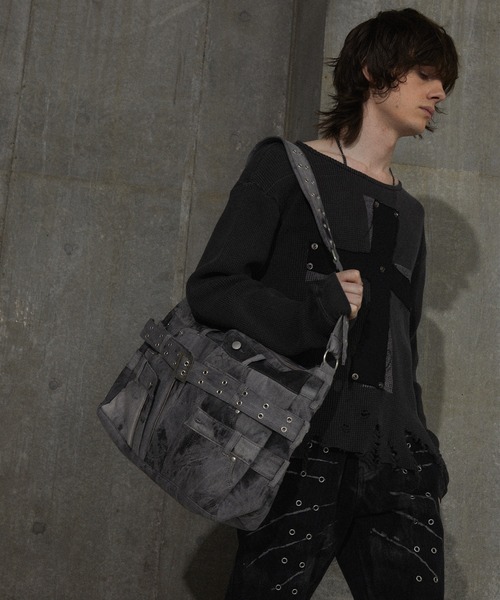 GRANCY | 【GRANCY】Crazy layered denim pants design shoulder bag