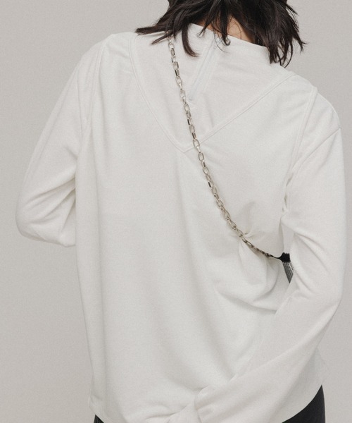 M TO R | ［TOPS］3WAY LAYERED CUT AND SEWN - Buyee, an
