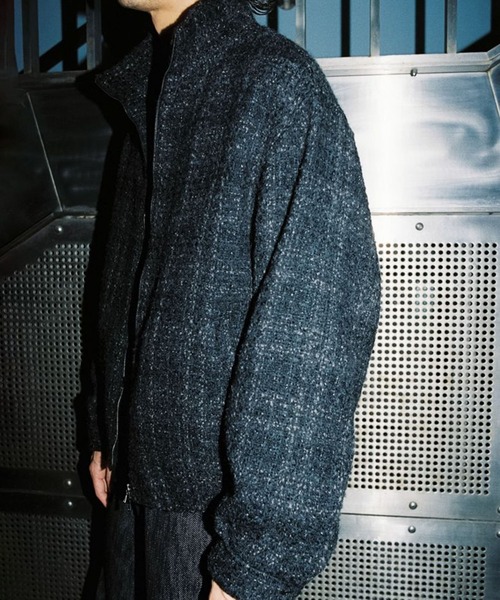 【LIDNM】ALPACA SILK TWEED ZIP LIDNM | ALPACA SILK TWEED ZIP - Buyee, an Online Proxy