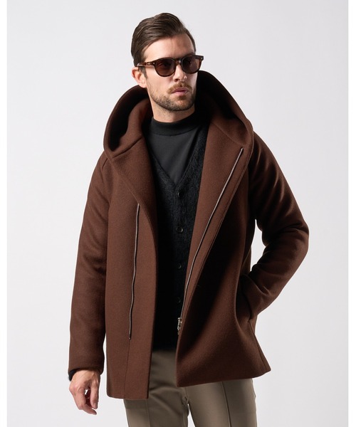 ★E.B.M★ Tailored short sleeve long jacket EMO4WJK020 Men's Short-Sleeved Jacket – The Weather Apparel Company