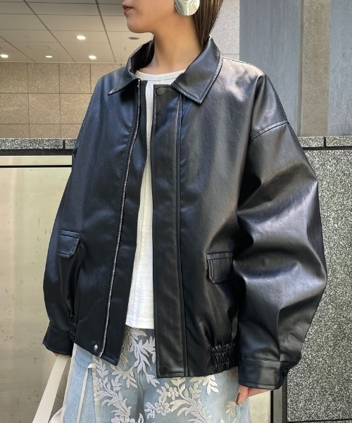 ⭐AIC⭐アウター Undercover: Women's Quarter Button-Up Blouson (Purple