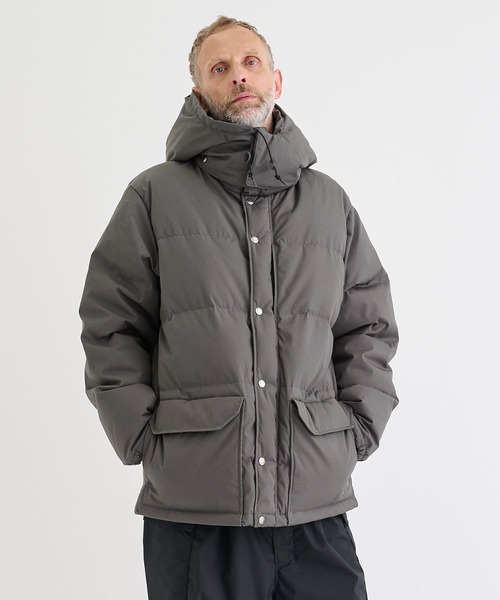 K375【プルオーバー】ノースフェイス パープルレーベル★THE NORTH FACE PURPLE LABEL ND2667N★ダウンセーター メンズ S ブラック★良品★