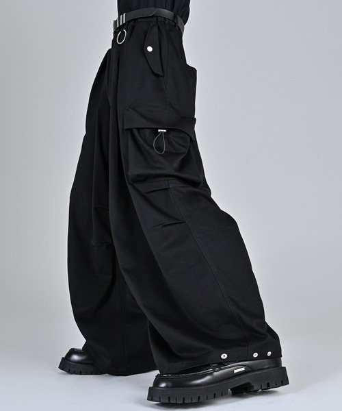 ADRER | TR 3D volume wide cargo pants / TR 3D ボリューム ワイド