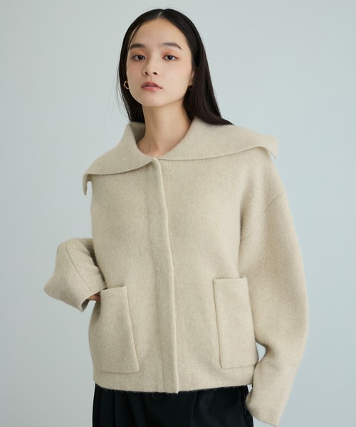 ADAWAS エアリースポンディッシュフーディーカーディガン 19AW ADAWAS アダワス エアリースポンディッシュフーディー