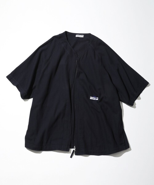 CAHLUMN | CAHLUMN/カウラム Brushed Poplin Baseball Shirt