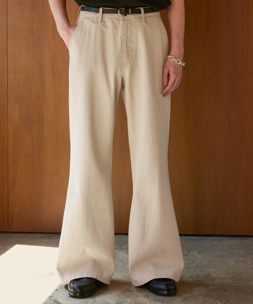 SOSHIOTSUKI | 【SOSHIOTSUKI/ソウシオオツキ】LUPE DENIM PANTS