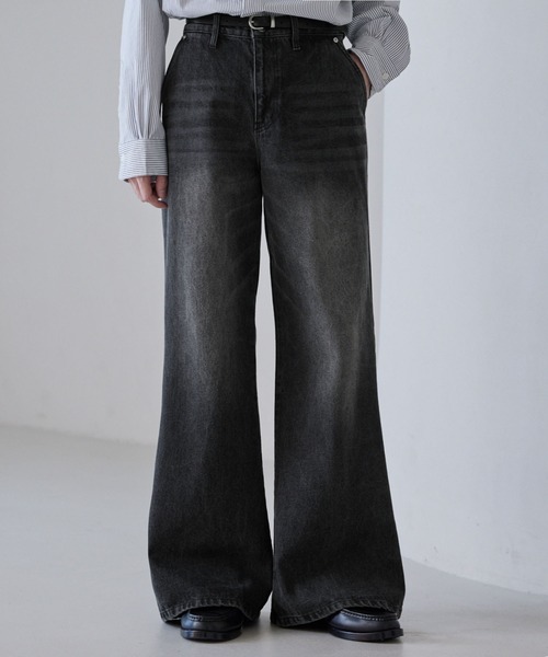 LUENNA | 【LUENNA】Semi-flare Denim Pants / セミフレアデニムパンツ