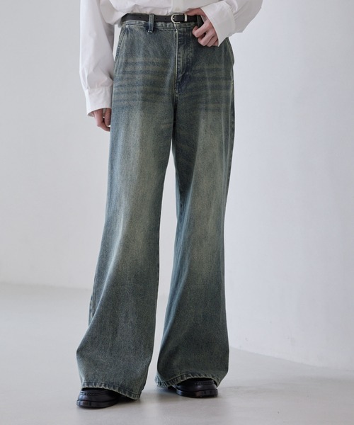 LUENNA | 【LUENNA】Semi-flare Denim Pants / セミフレアデニムパンツ