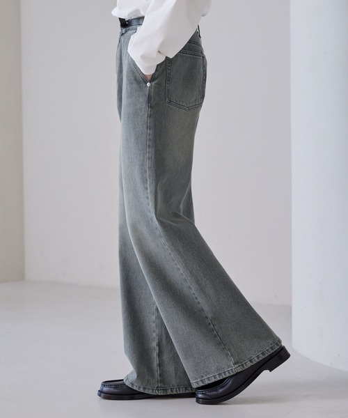 LUENNA | 【LUENNA】Semi-flare Denim Pants / セミフレアデニムパンツ 