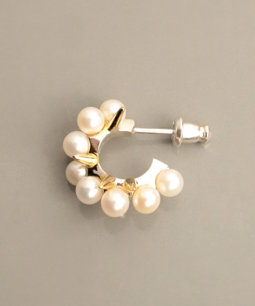 E.M. | SILVER925パールスタッズピアス/レディース/メンズ/ギフト