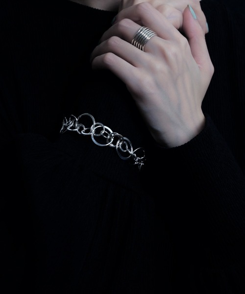 YARKA | 【YArKA/ヤーカ】multiple large and small circles bracelet