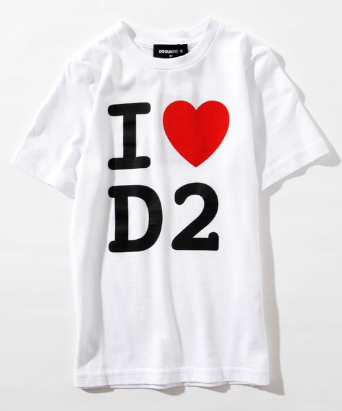 DSQUARED2 アルファベットプリント長袖カットソー DSQUARED2 アルファベットプリント長袖カットソー DSQUARED2