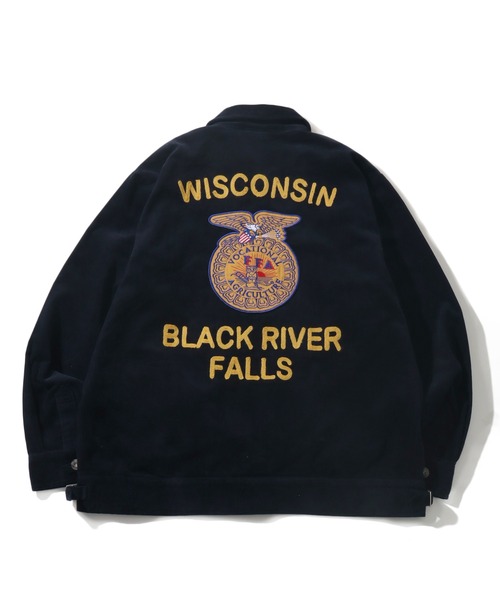 HOUSTON ヒューストン　FFAジャケット HOUSTON | 【HOUSTON/ヒューストン】CORDUROY EMBROIDERY JACKET (FFA