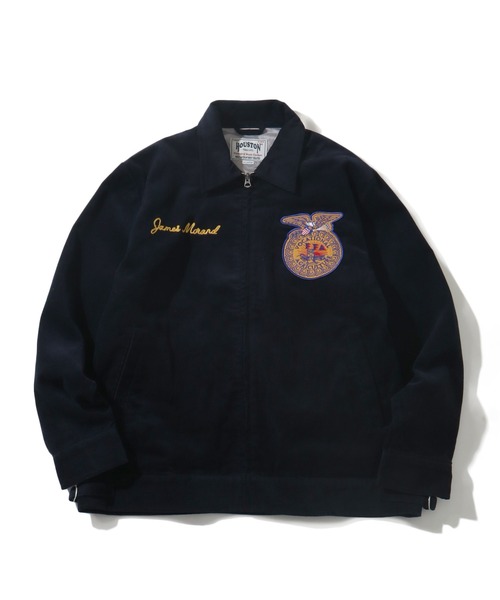 N*e様 HOUSTON コーデュロイ EMBROIDERY ジャケット FFA HOUSTON | 【HOUSTON/ヒューストン】CORDUROY EMBROIDERY JACKET (FFA