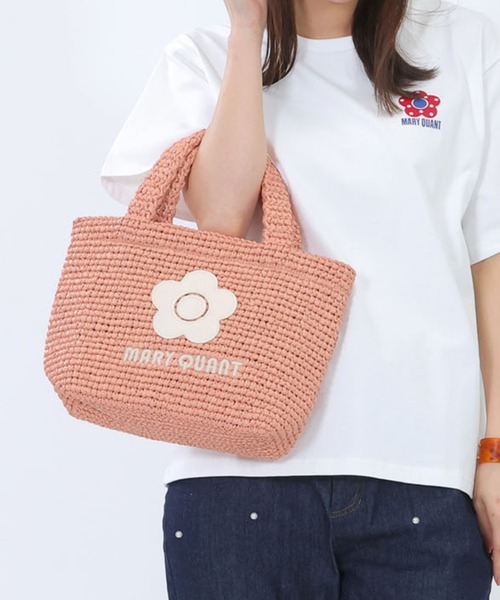 MARY QUANT | クロッシェラフィアライク トート - Buyee, an