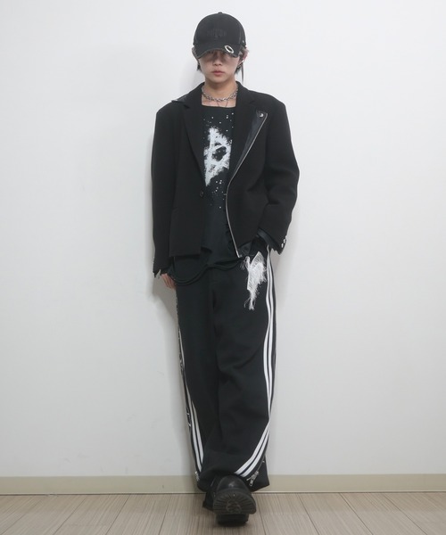 GRANCYジップデザインシュレディンガートラックジャケット GRANCY】Zipdesign Schroedinger Track Jacket / ジップデザイン