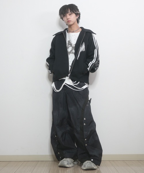 GRANCYジップデザインシュレディンガートラックジャケット GRANCY】Zipdesign Schroedinger Track Jacket / ジップデザイン
