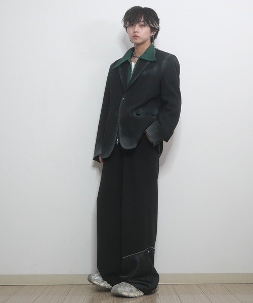 【GRANCY】ジップデザインシュレディンガートラックジャケット GRANCY】Zipdesign Schroedinger Track Jacket / ジップデザイン