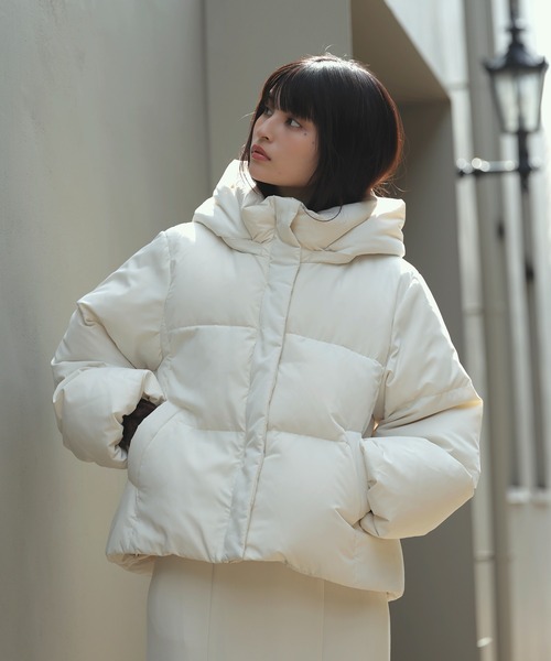 KINO THE KEI | ショールカラー レザー ブルゾン KINO THE KEI - Buyee