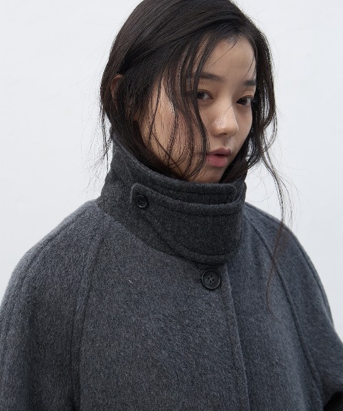 GENERAL IDEA | 【GENERAL IDEA】ウールバルマカンハーフコート / WOOL