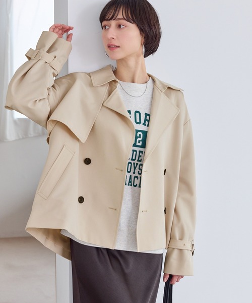 Jackets/Outer Trench Coat WOMEN | Buyee, an Online Proxy Shopping