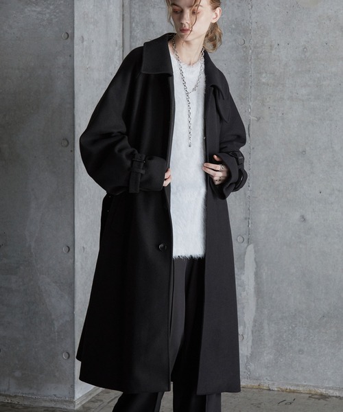 SERACE | 【SERACE】2way over melton soutien collar coat / 2way