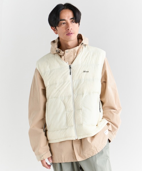 NANGA | SHEER DOWN VEST/シアーダウンベスト - Buyee, an