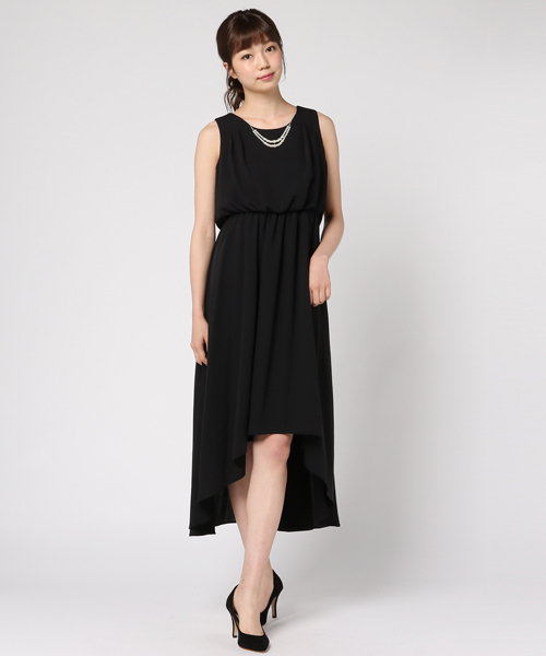 Dorry Doll パールビジューネックレス付きウエストブラウジングサーキュラースカートワンピース Buyee An Online Proxy Shopping Service Shop At Zozotown Bot Online